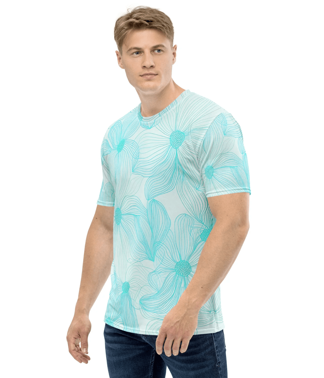 Blue Breeze Herren-T-Shirt - Trandoo