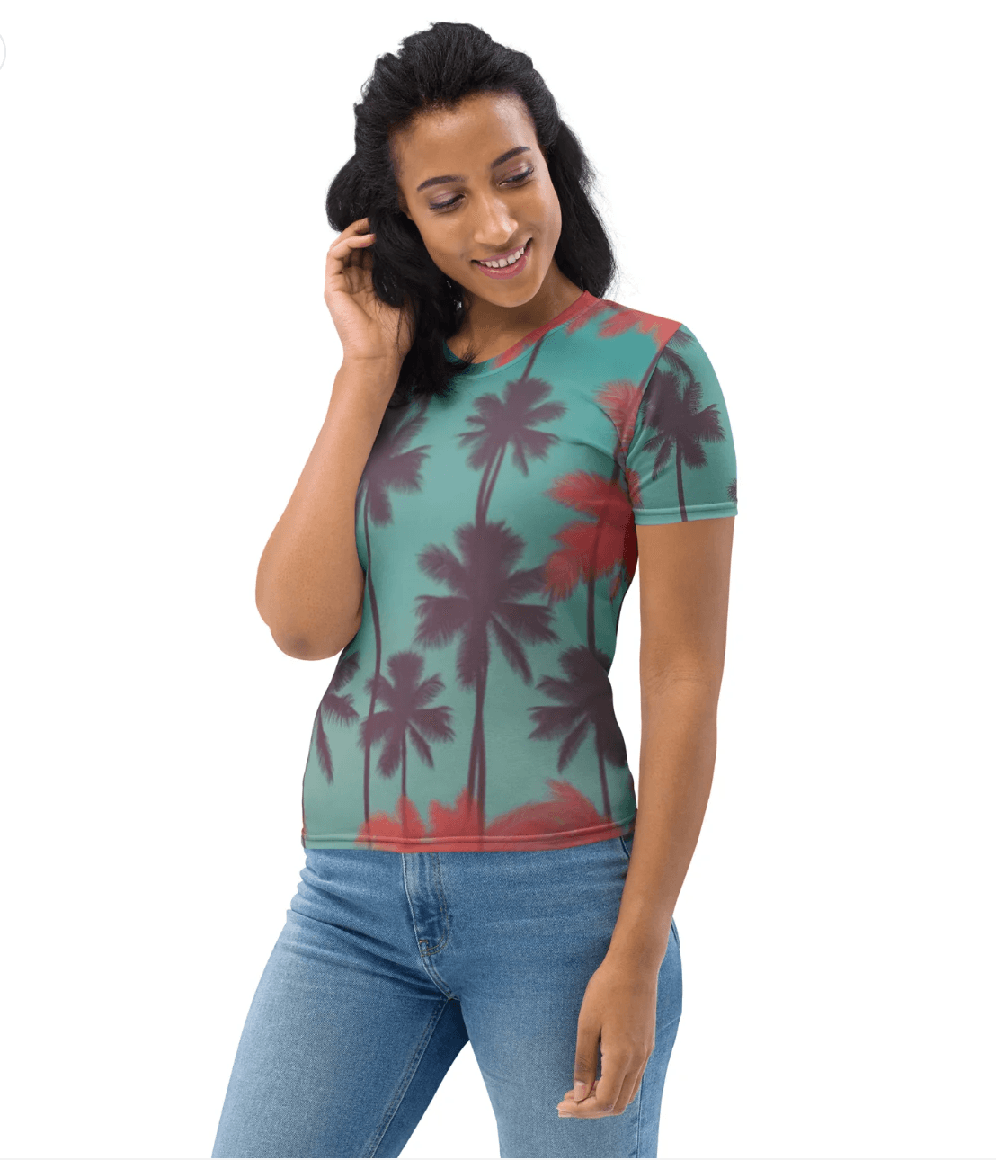 Palms Damen-T-Shirt - Trandoo