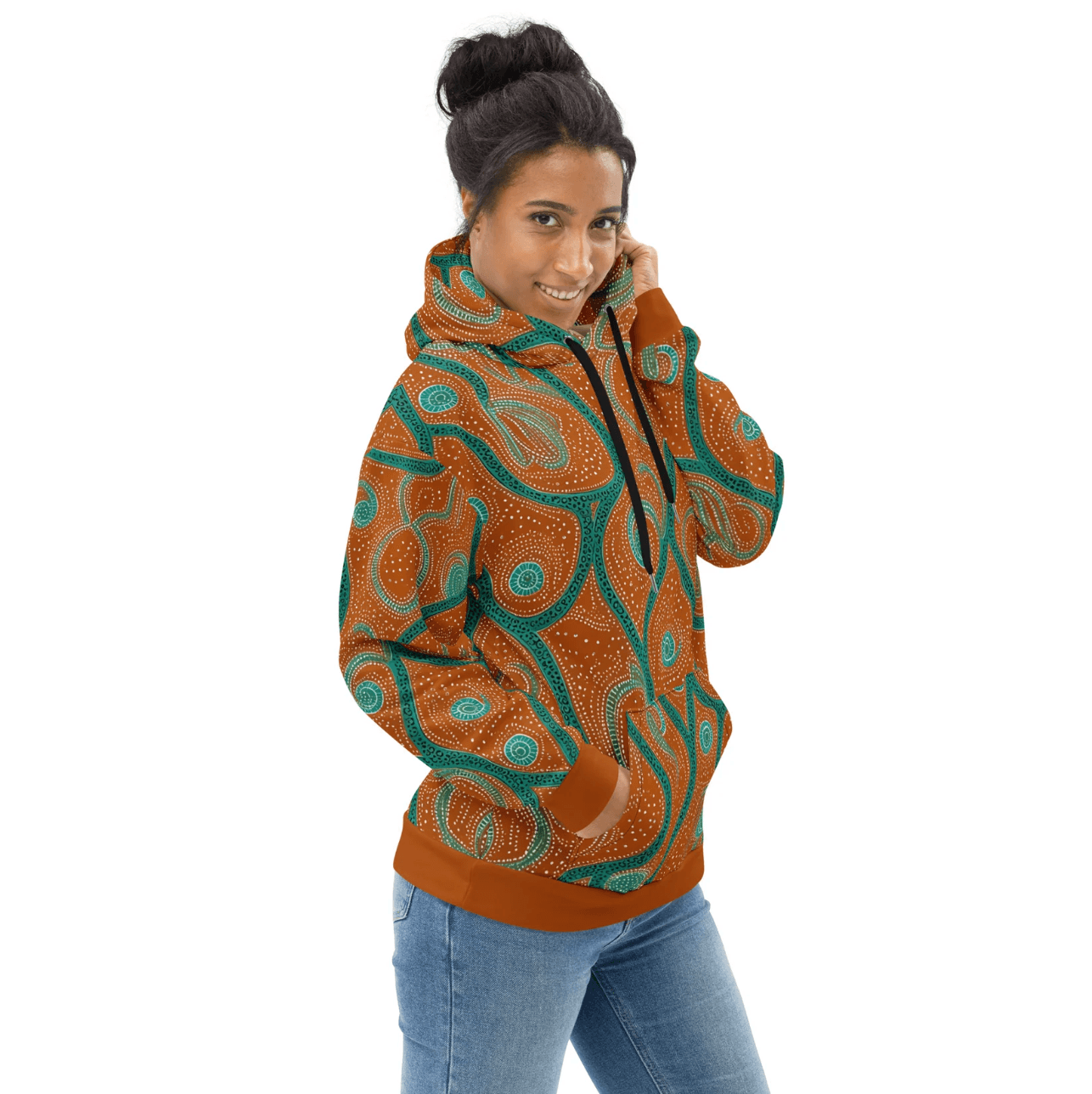 Kalamari Unisex-Kapuzenpullover - Trandoo