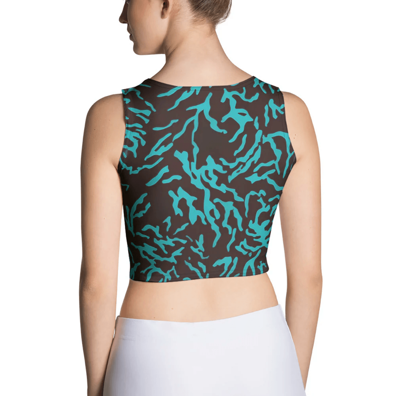 Coral Crop-Top - Trandoo