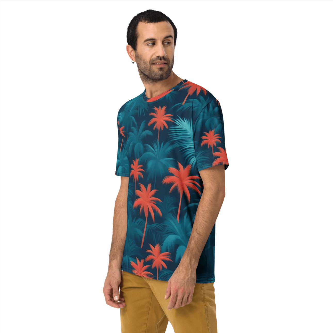 Palmwave Herren-T-Shirt - Trandoo