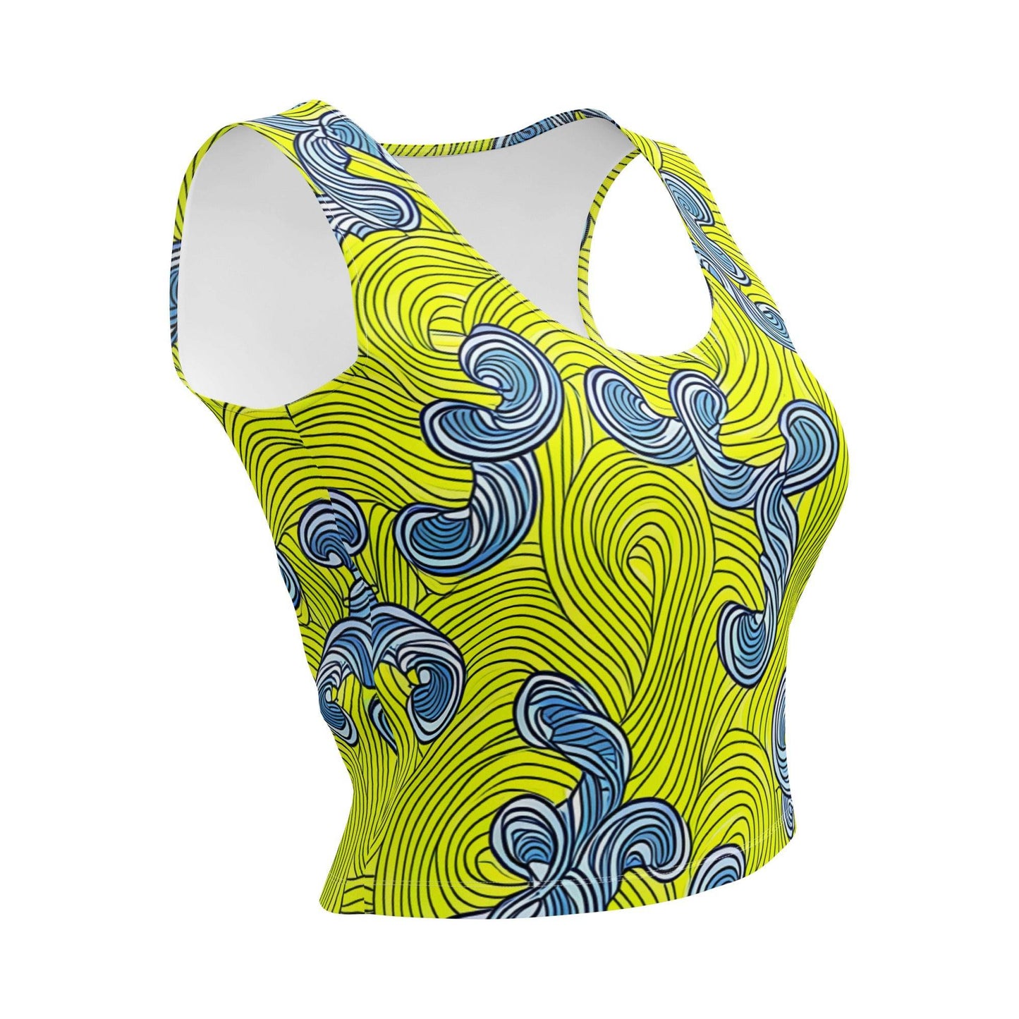 Citrus Crop-Top - Trandoo