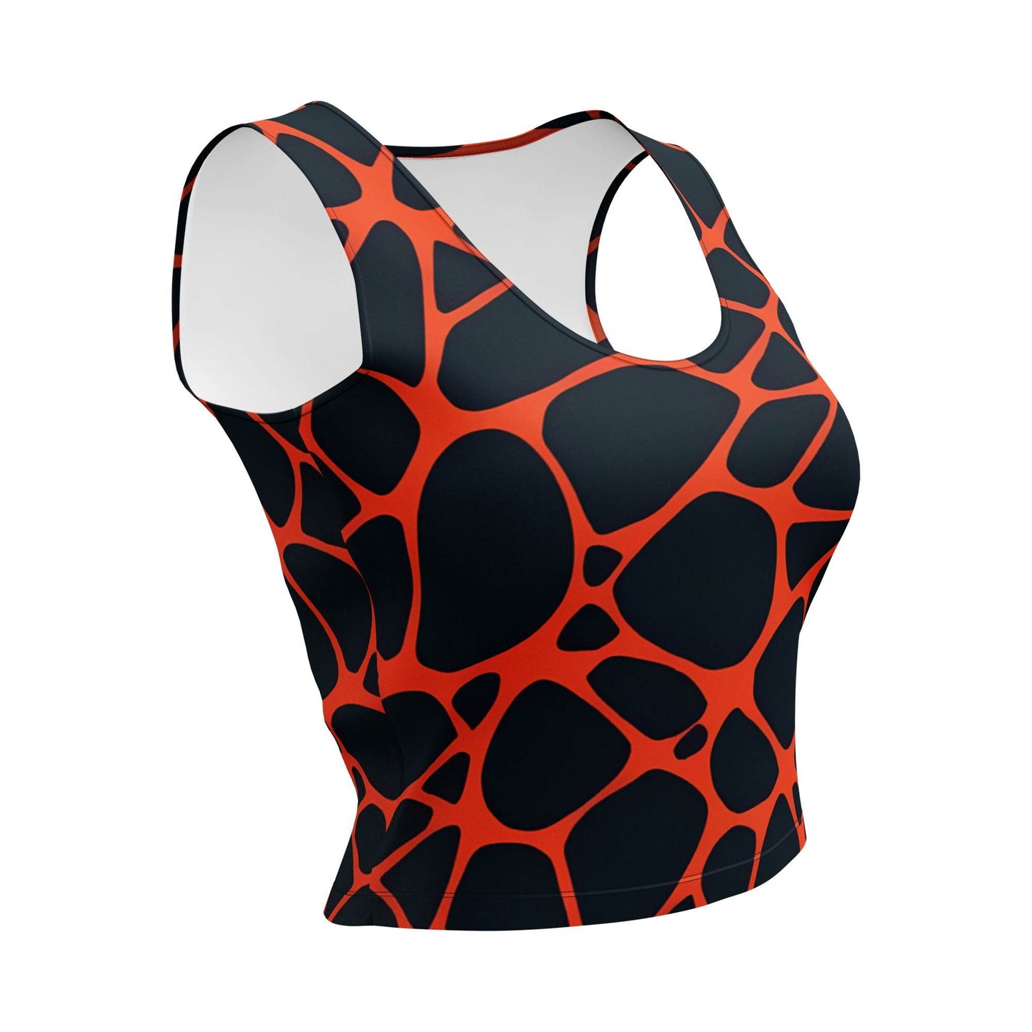 Lava Crop-Top - Trandoo