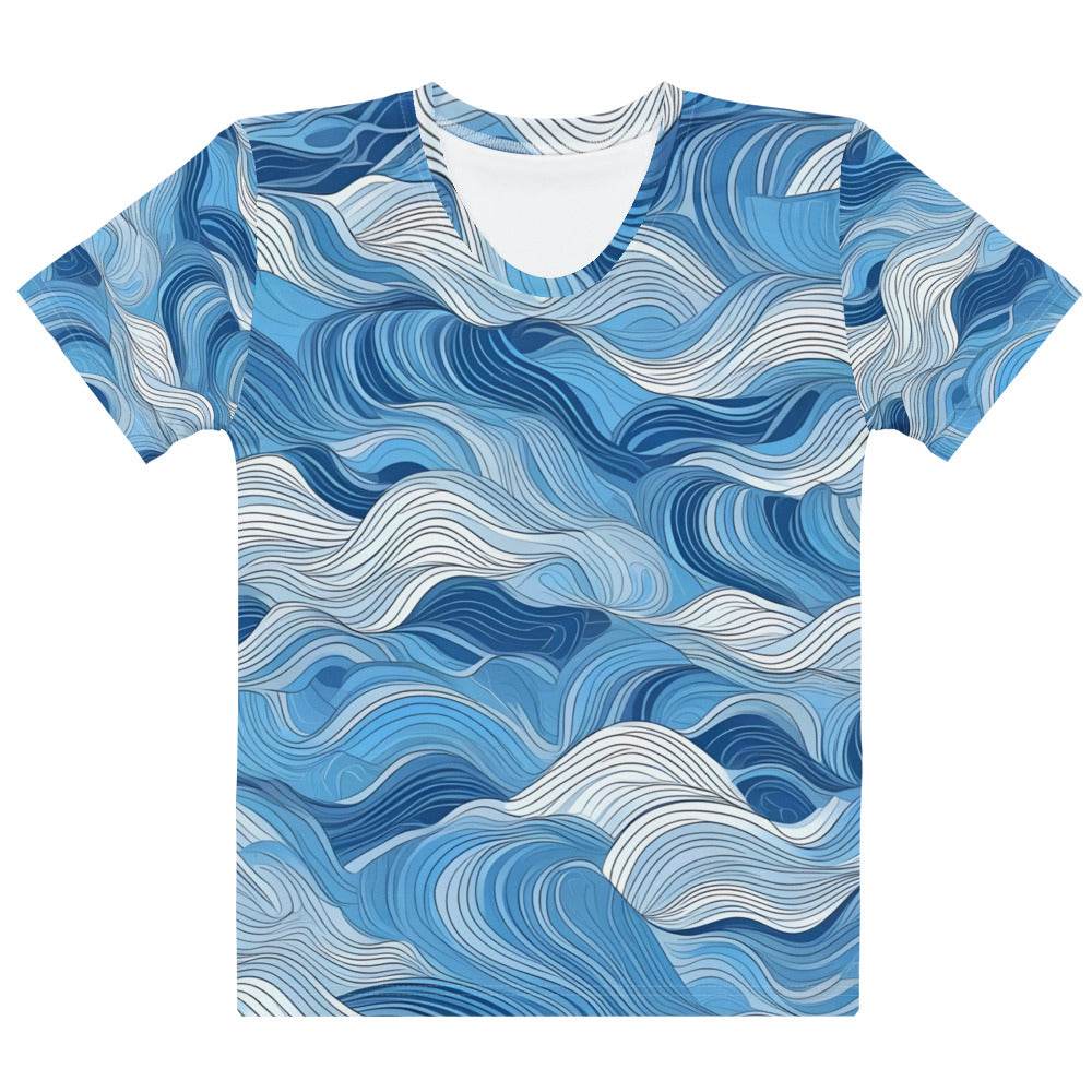 Wave Damen-T-Shirt - Trandoo