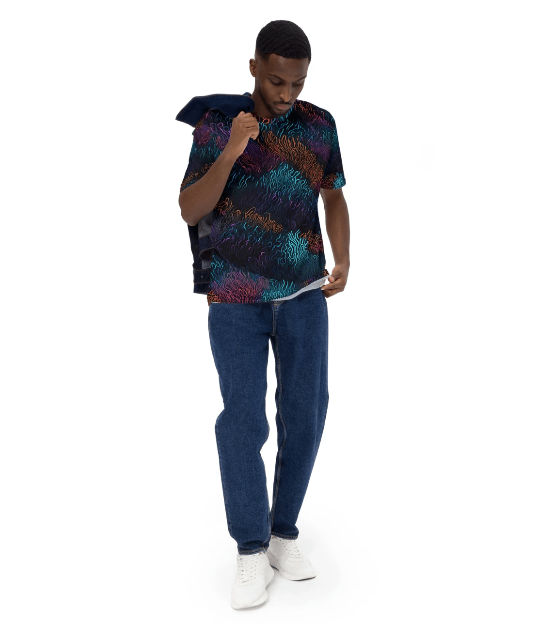 Coral Herren-T-Shirt - Trandoo