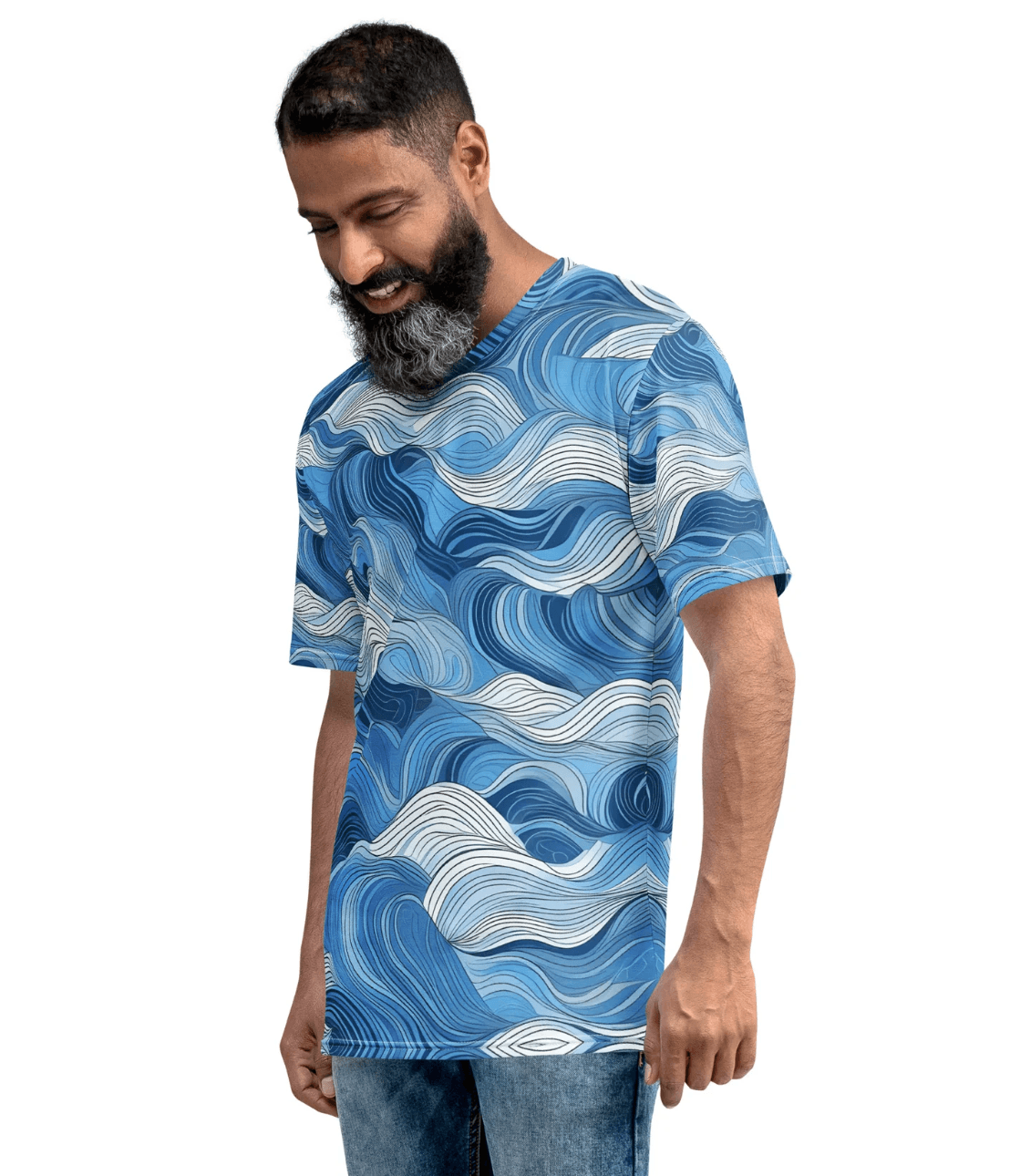 Wave Herren-T-Shirt - Trandoo