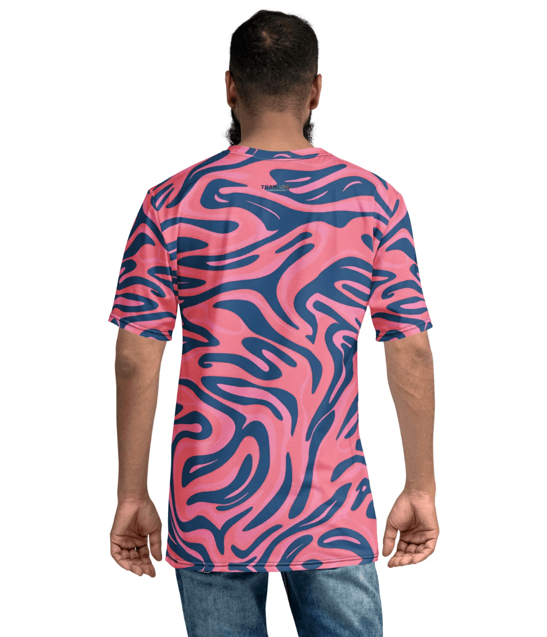 Pink Zebra Herren-T-Shirt - Trandoo