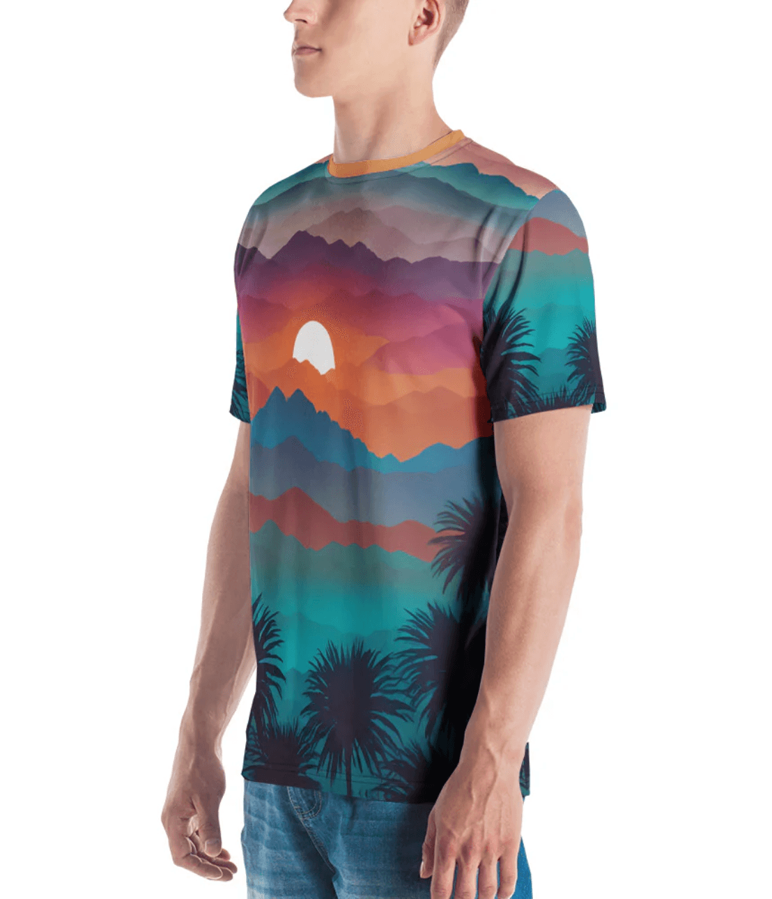 Dusk Herren-T-Shirt - Trandoo