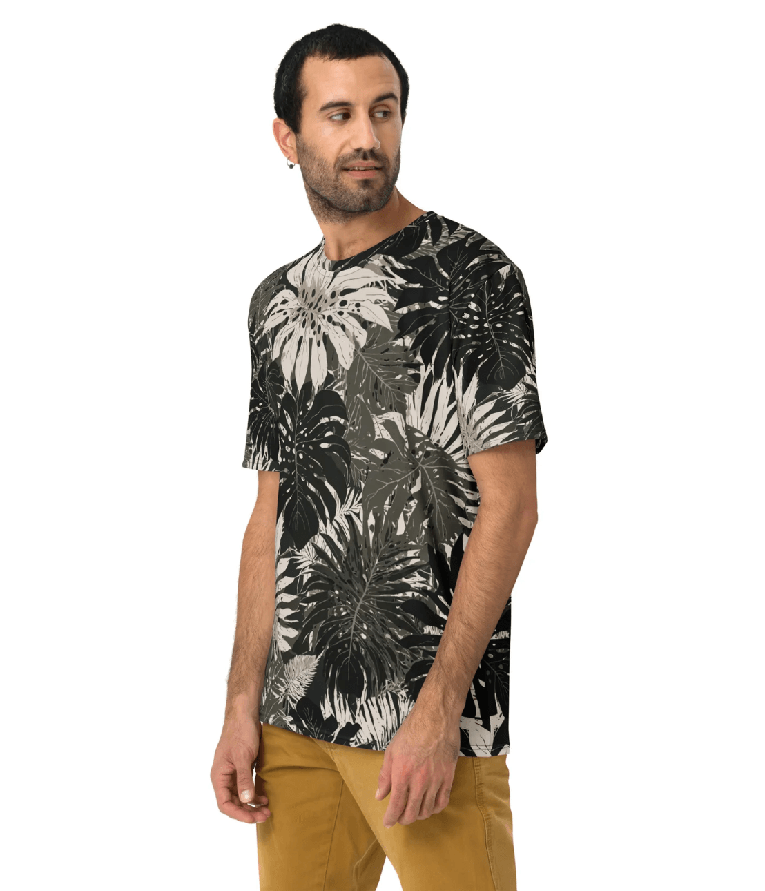 Noir Herren-T-Shirt - Trandoo