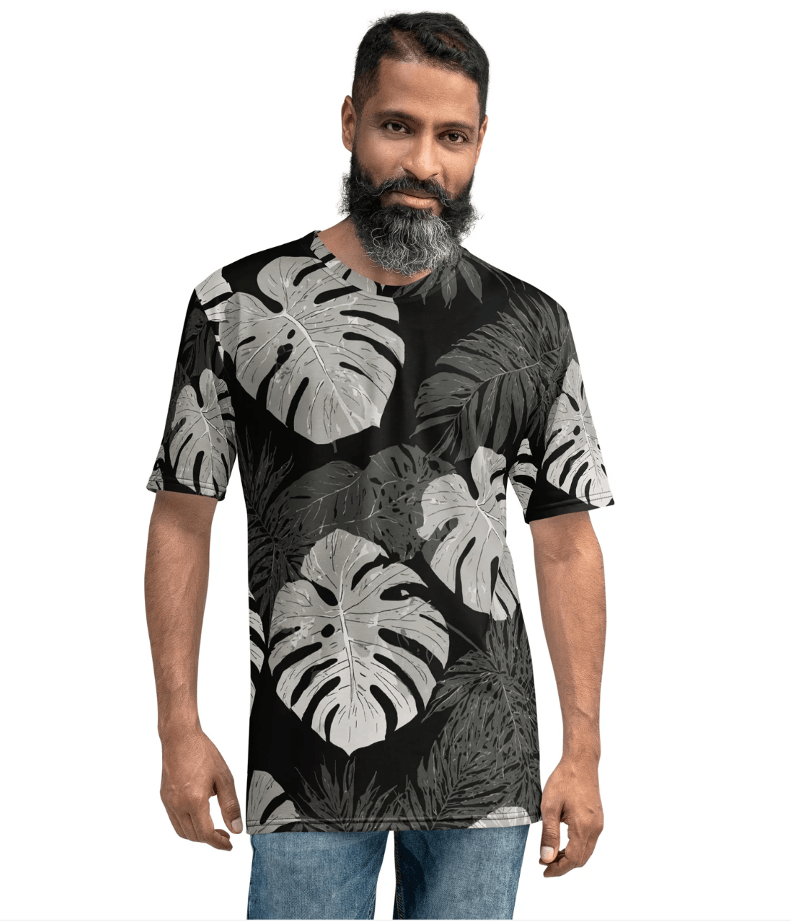 Monstera Herren-T-Shirt - Trandoo