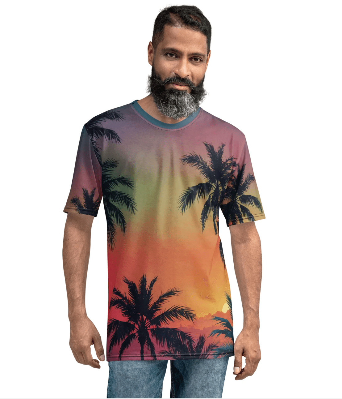 Sunset Herren-T-Shirt - Trandoo
