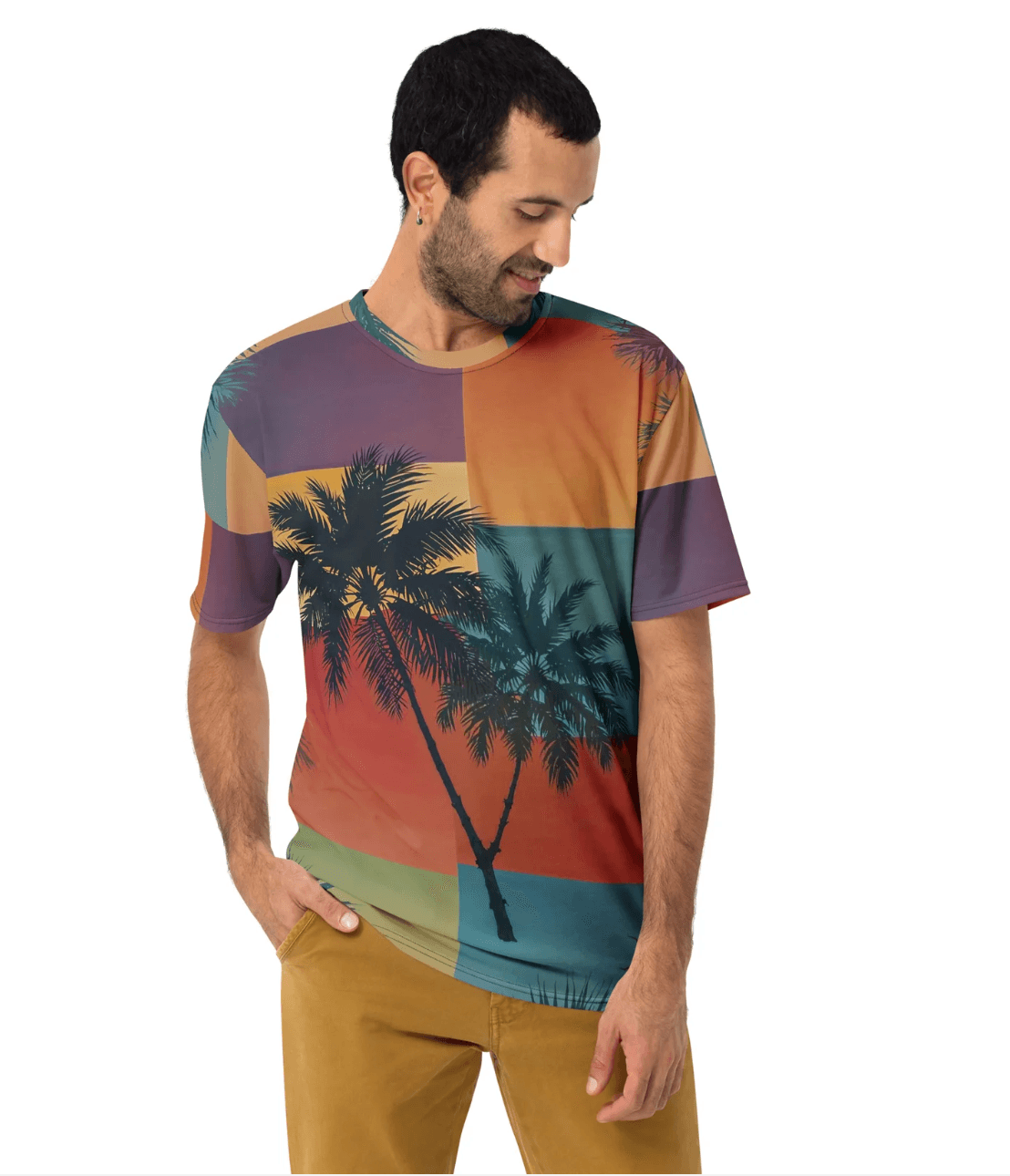 Mosaic Herren-T-Shirt - Trandoo
