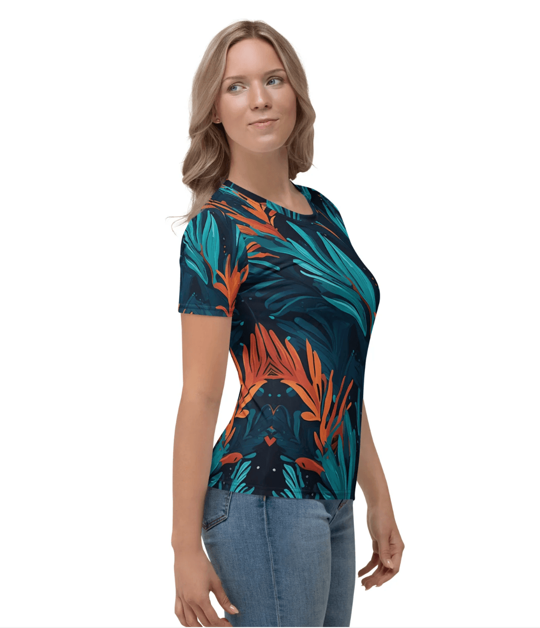 Flare Damen-T-Shirt - Trandoo