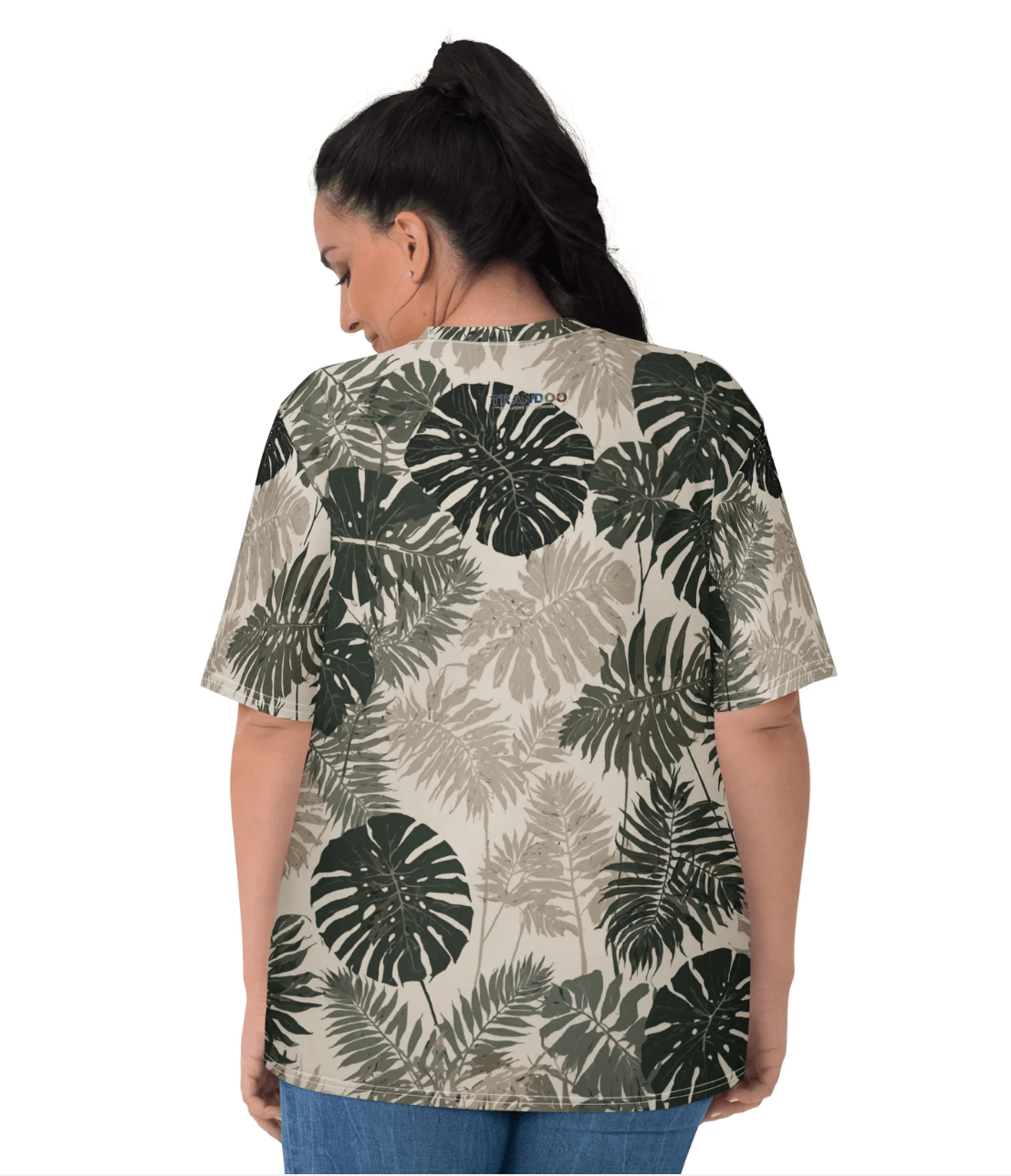 Beige Damen-T-Shirt - Trandoo