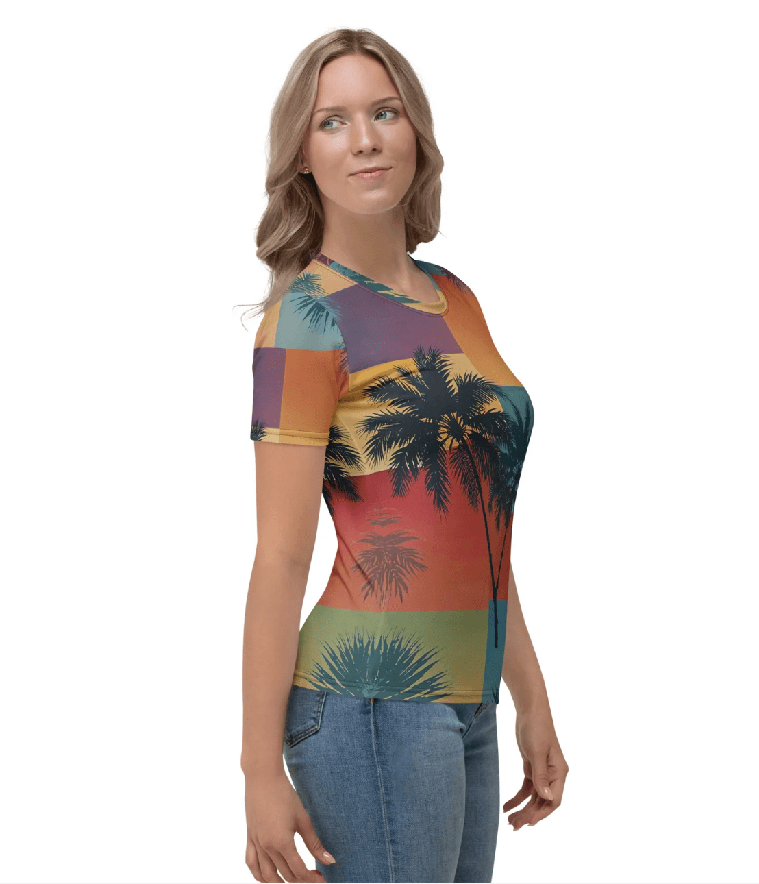 Mosaic Damen-T-Shirt - Trandoo