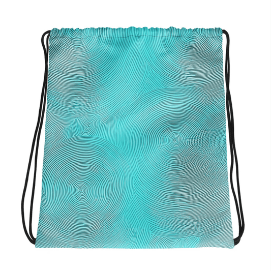 Blue Ripple Turnbeutel - Trandoo
