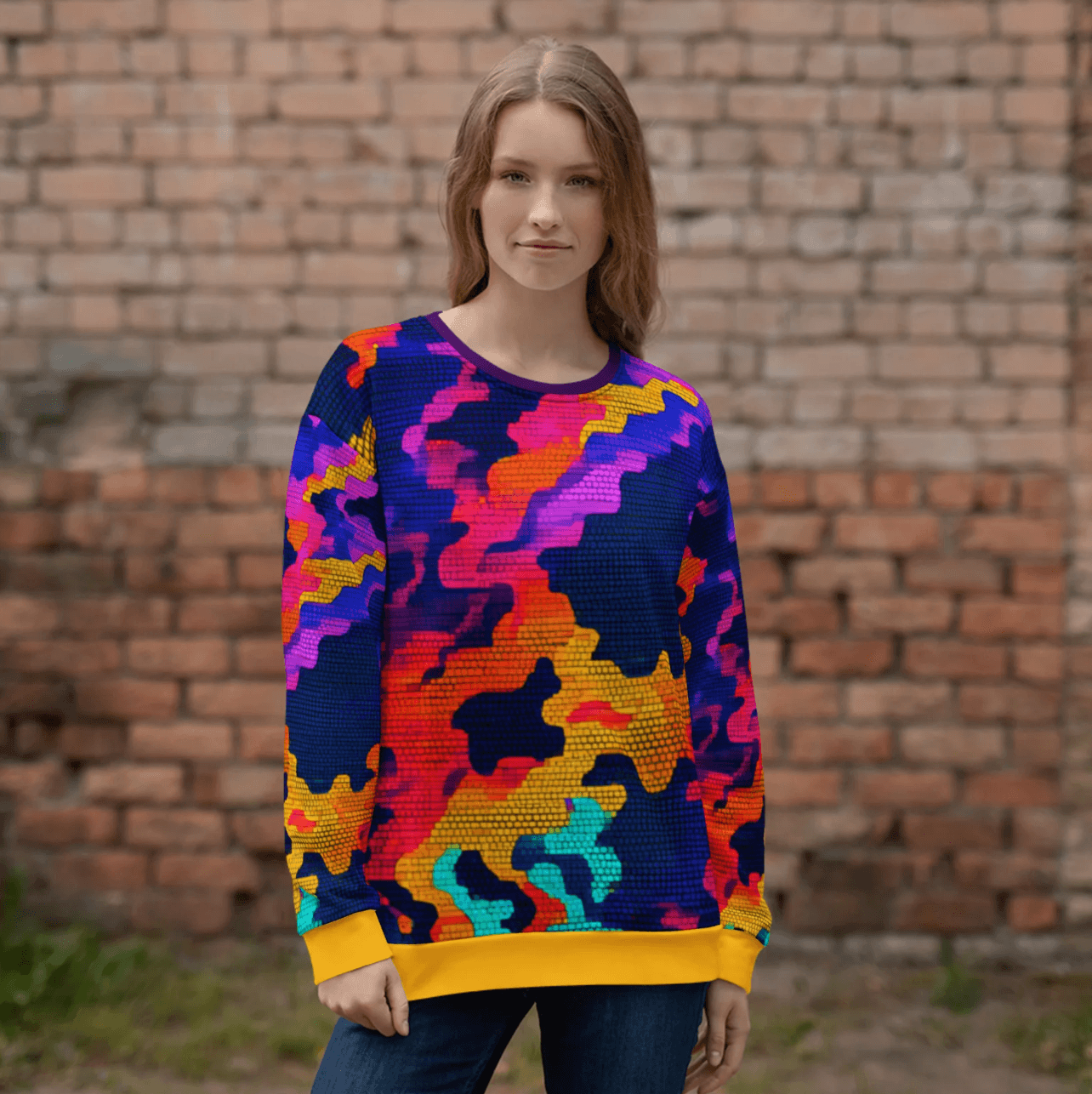 Pixelcloud Unisex-Pullover - Trandoo
