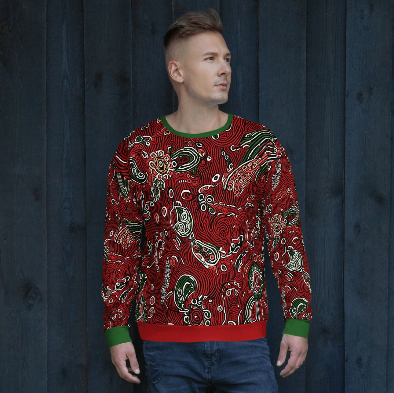 Jabari Unisex-Pullover - Trandoo