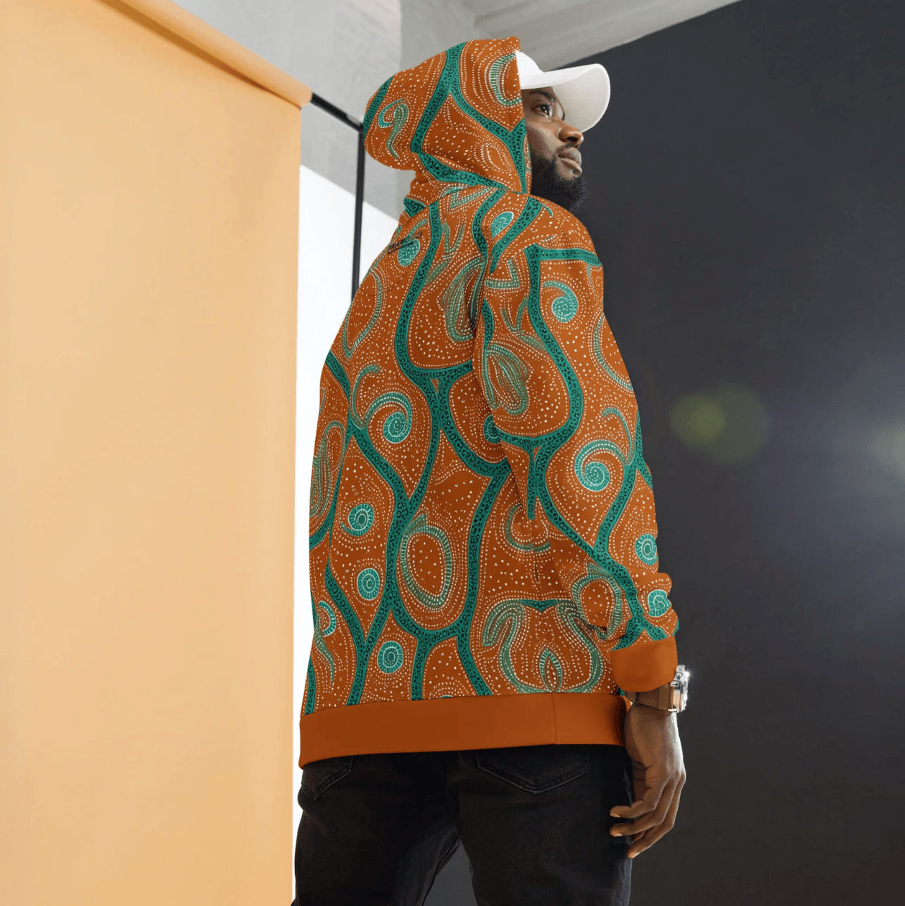 Kalamari Unisex-Kapuzenpullover - Trandoo