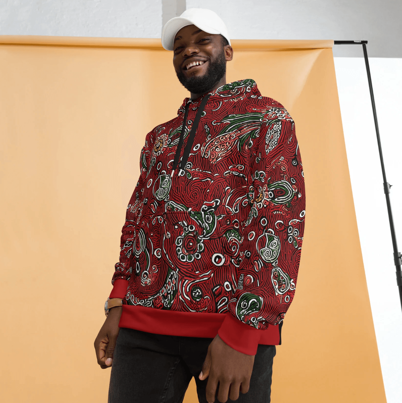 Jabari Unisex-Kapuzenpullover - Trandoo