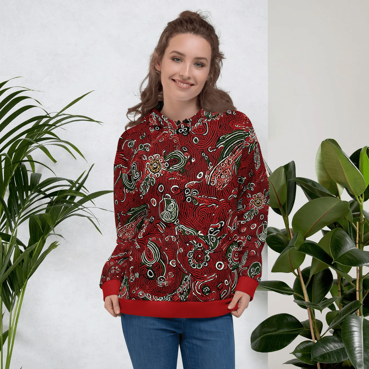 Jabari Unisex-Kapuzenpullover - Trandoo