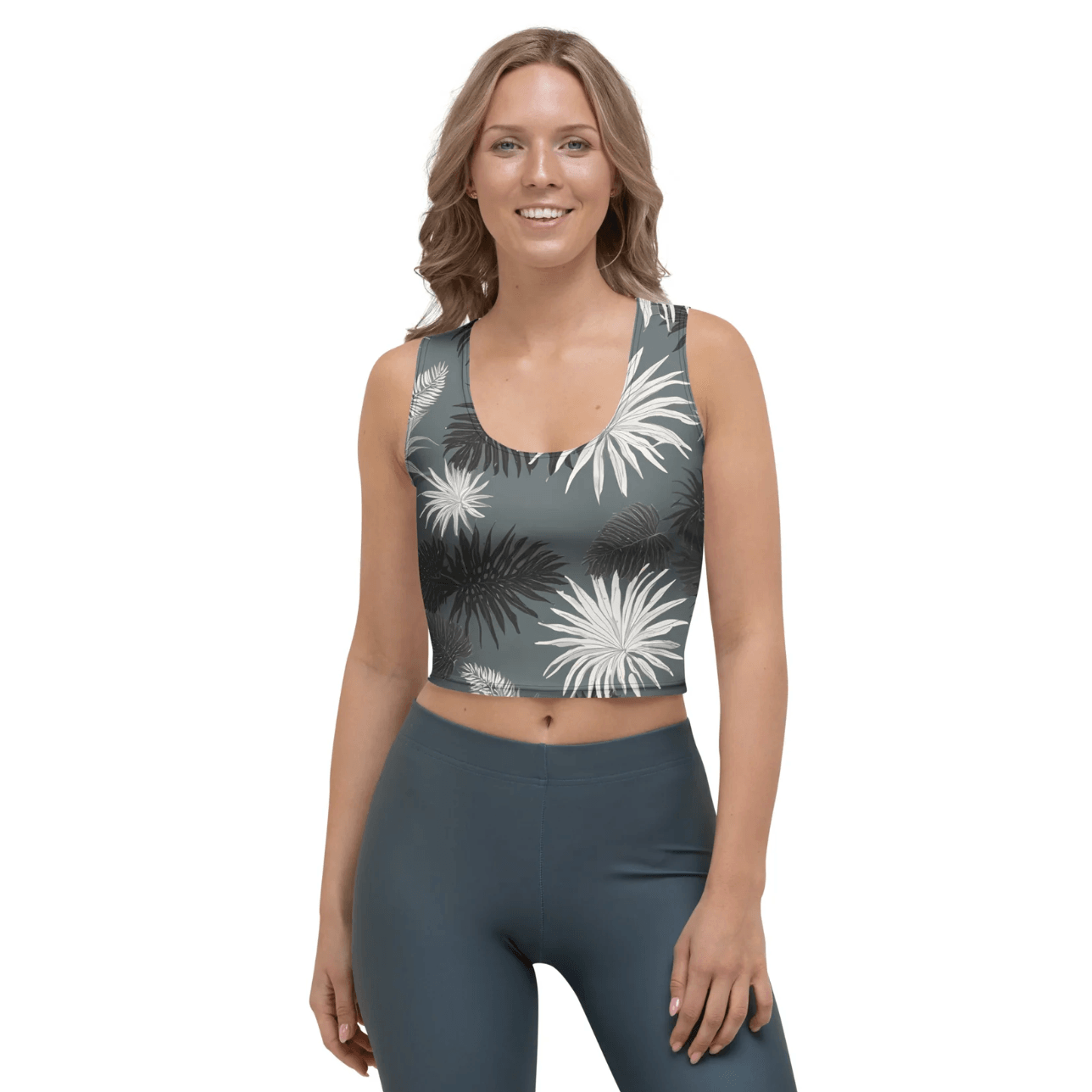 Shadow Plant Crop-Top - Trandoo