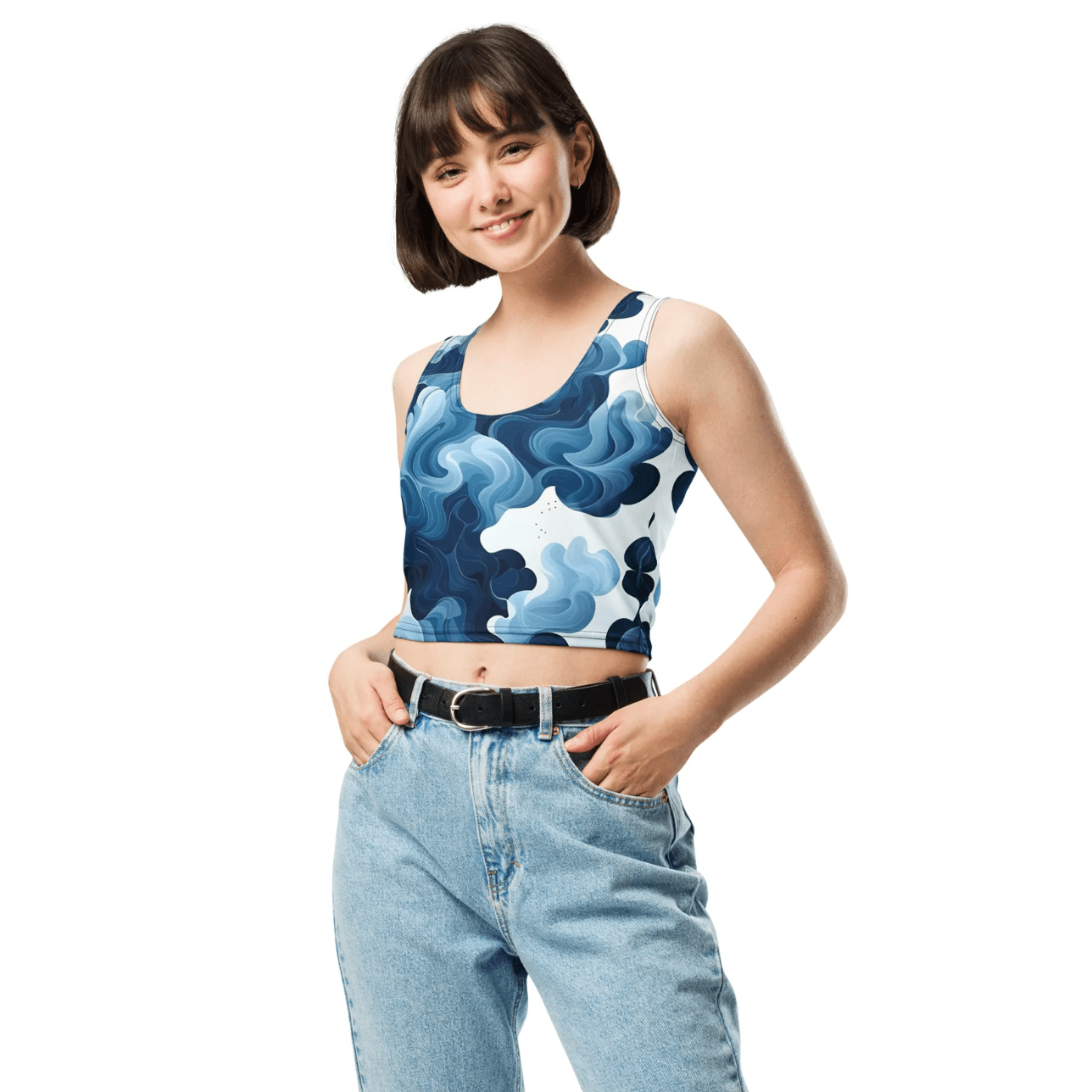 Bluefire Crop-Top - Trandoo