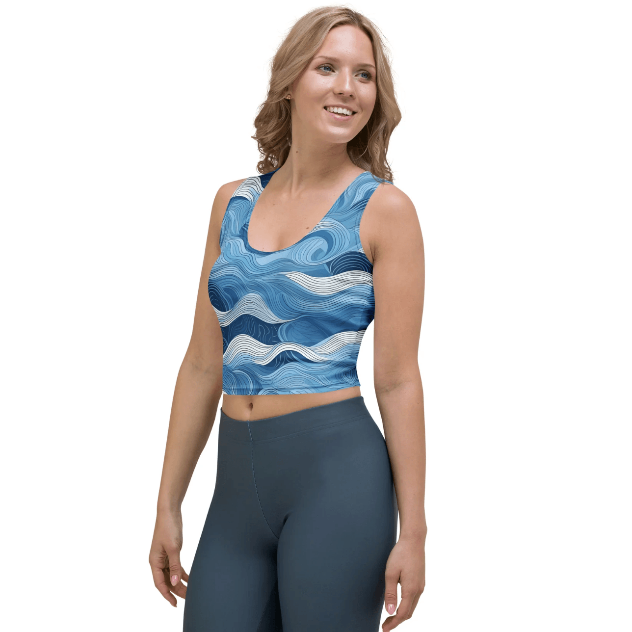 Tide Crop-Top - Trandoo