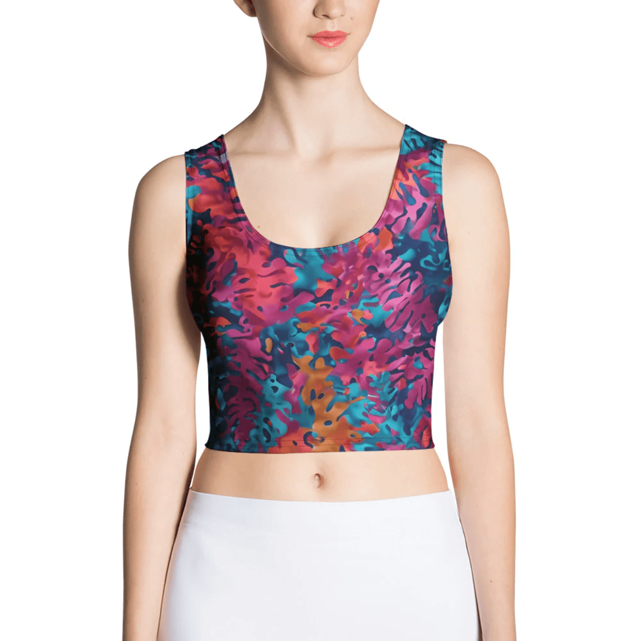 Spectrum Crop-Top - Trandoo