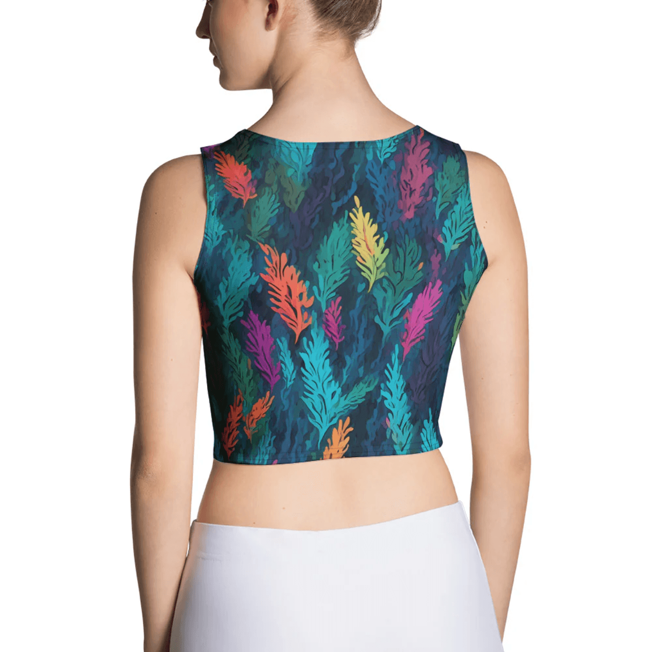 Leaf Crop-Top - Trandoo