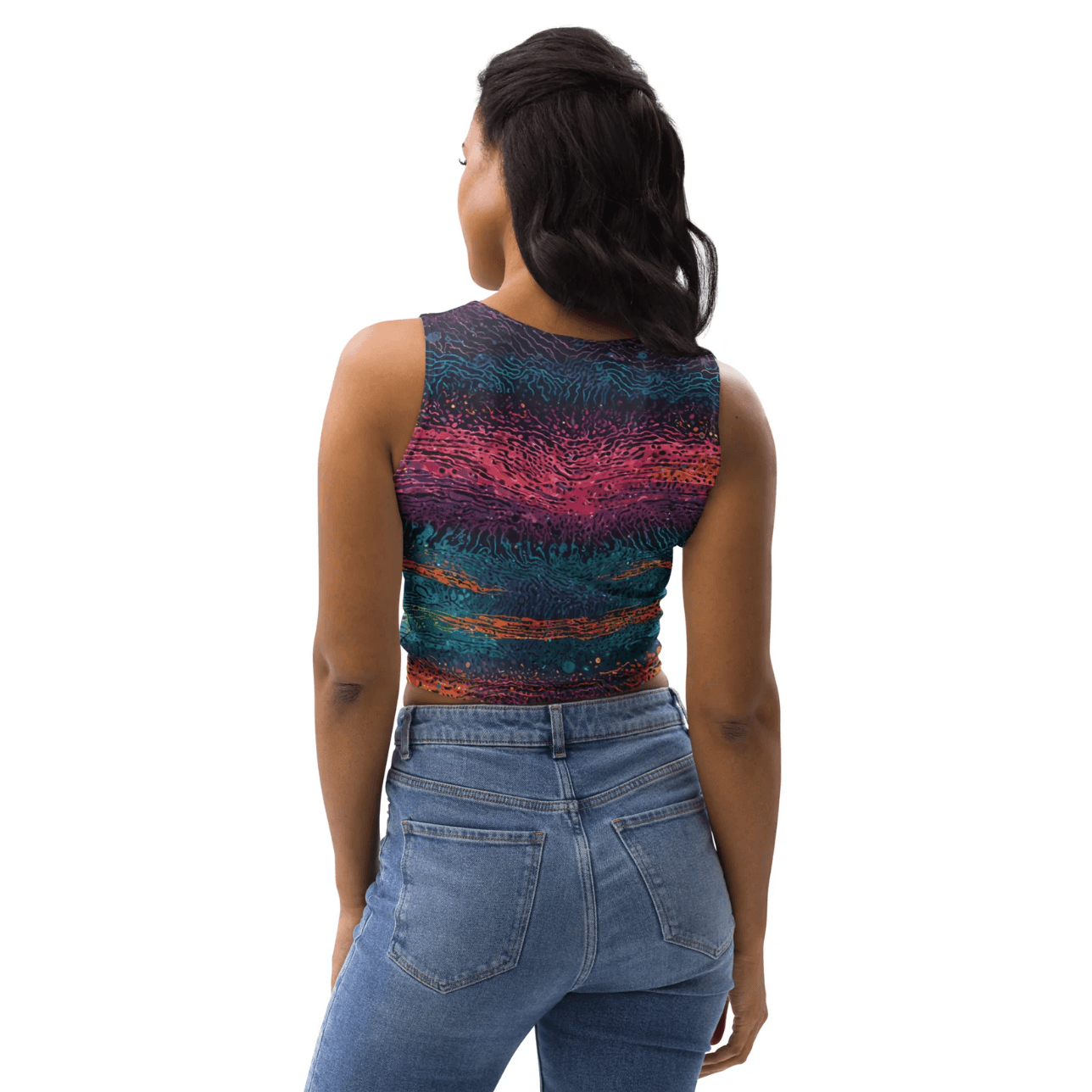 Galaxy Crop-Top - Trandoo