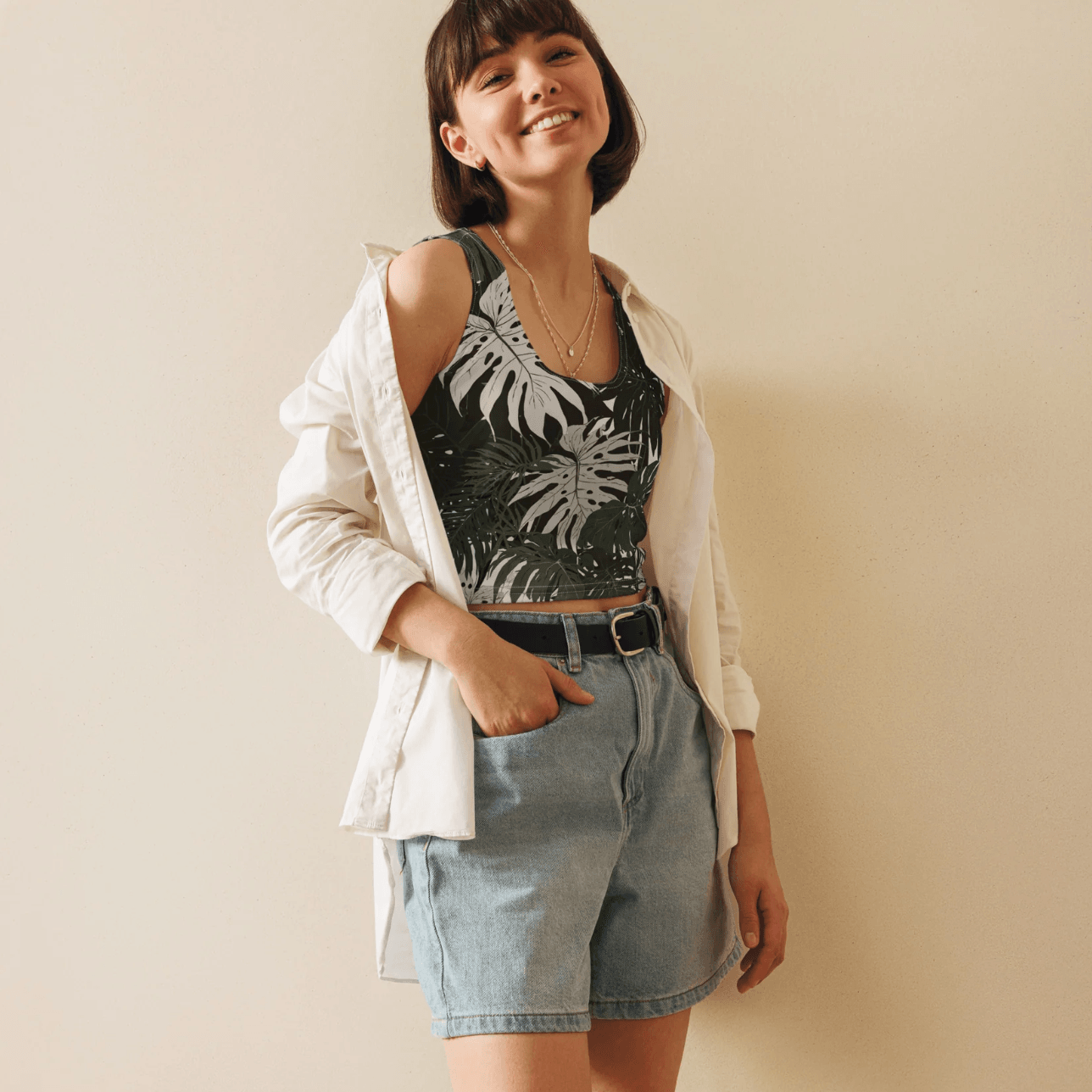 Mois Crop-Top - Trandoo