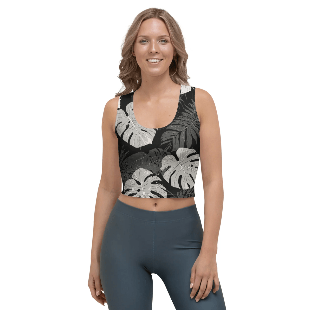 Monstera Crop-Top - Trandoo