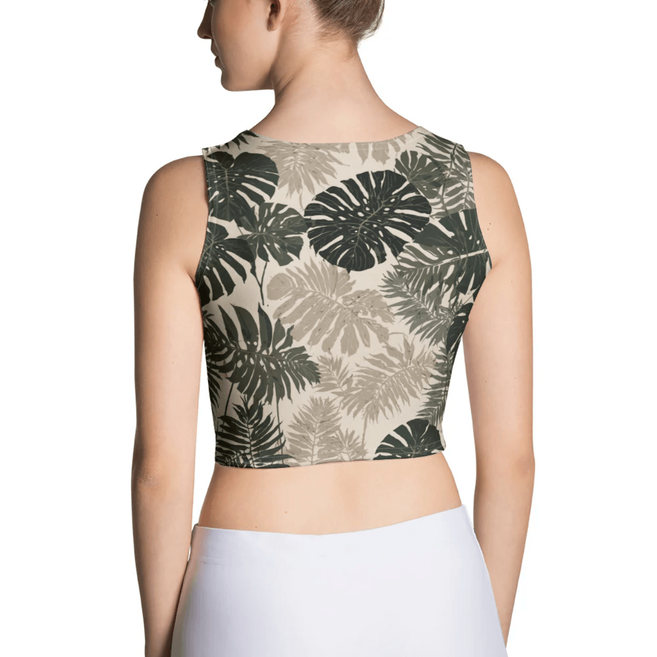Beige Crop-Top - Trandoo
