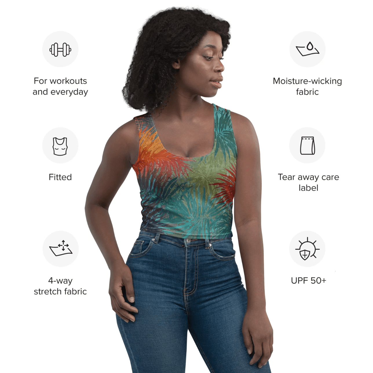 Claude Crop-Top - Trandoo