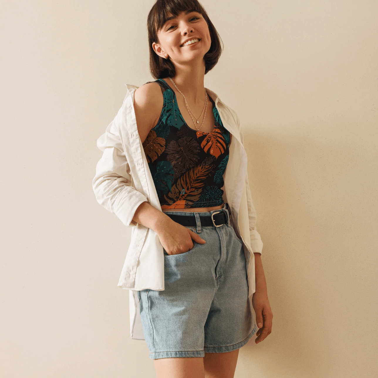 Suma Crop-Top - Trandoo