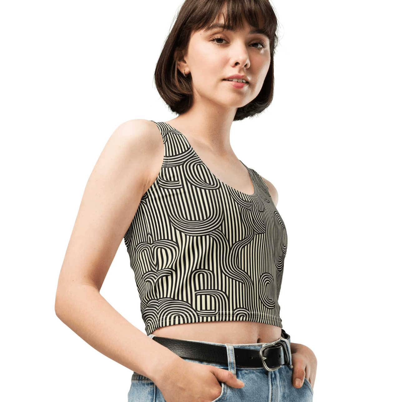 Loopline Crop-Top - Trandoo