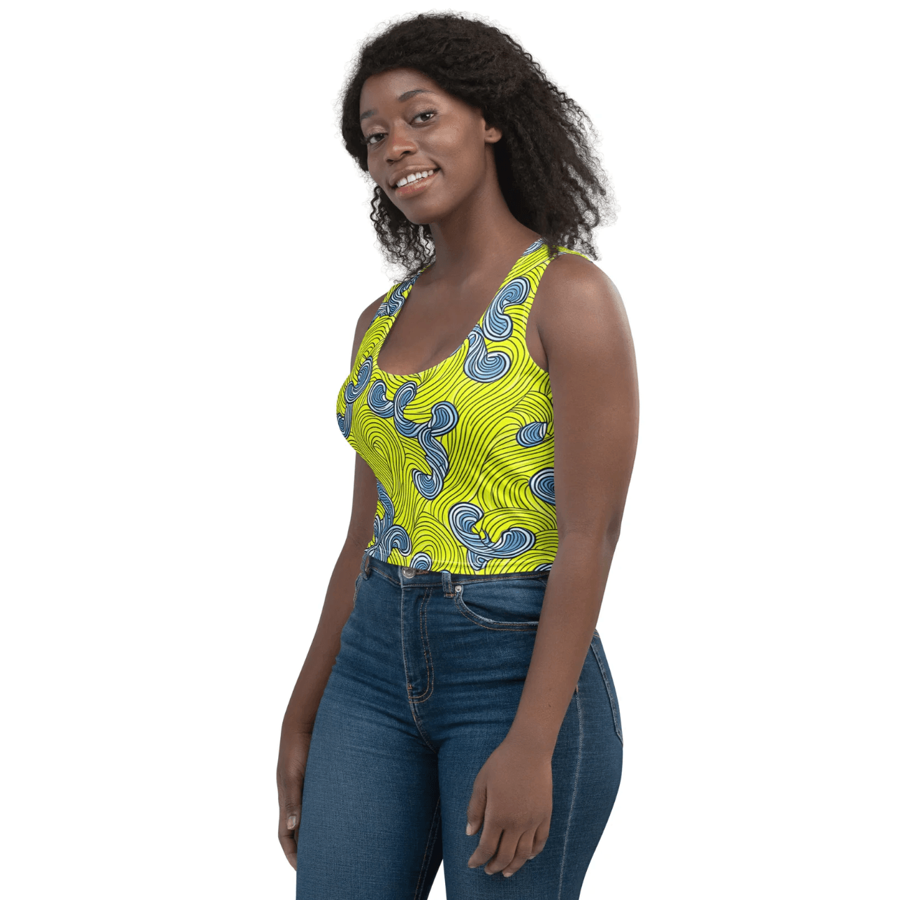 Citrus Crop-Top - Trandoo