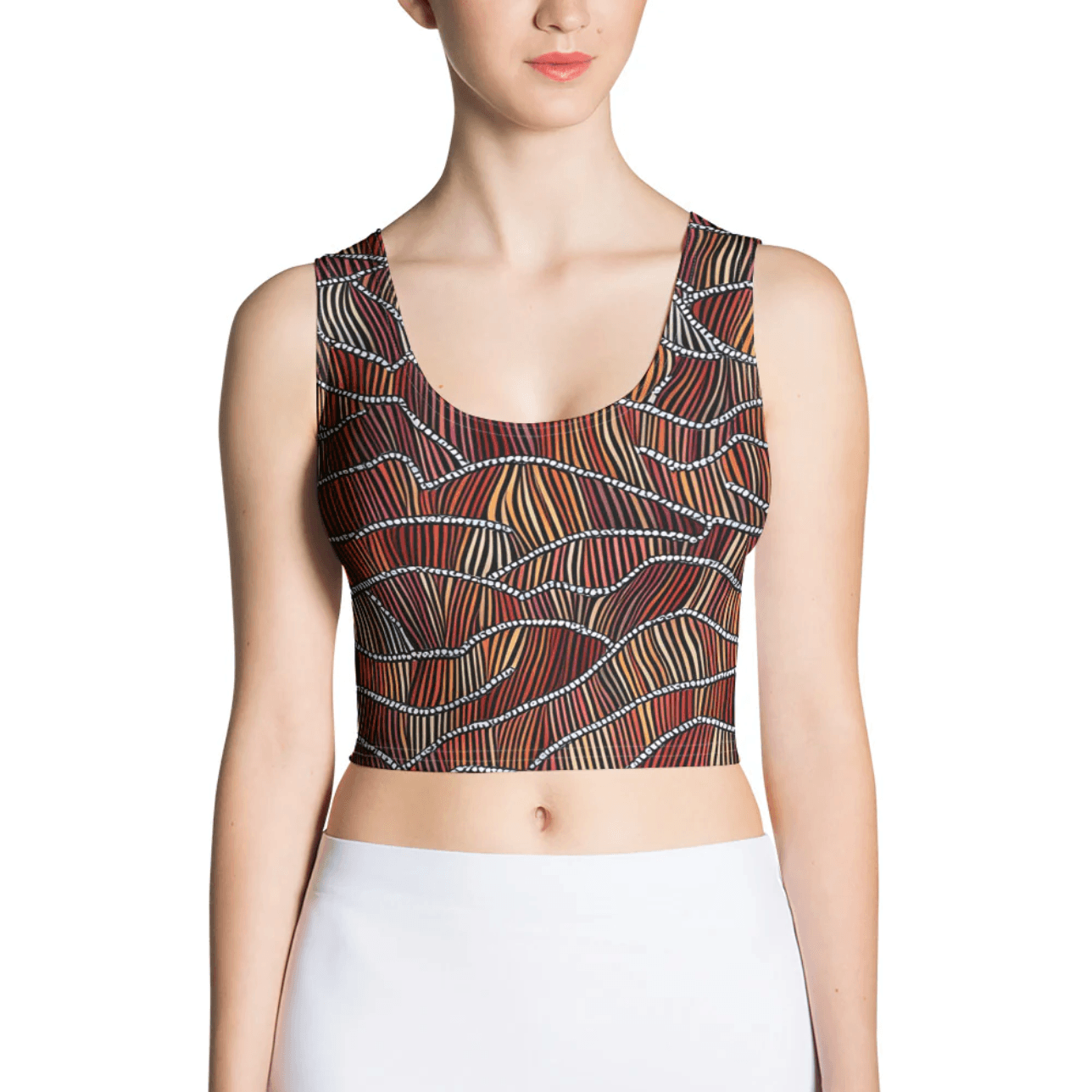 Duneflow Crop-Top - Trandoo