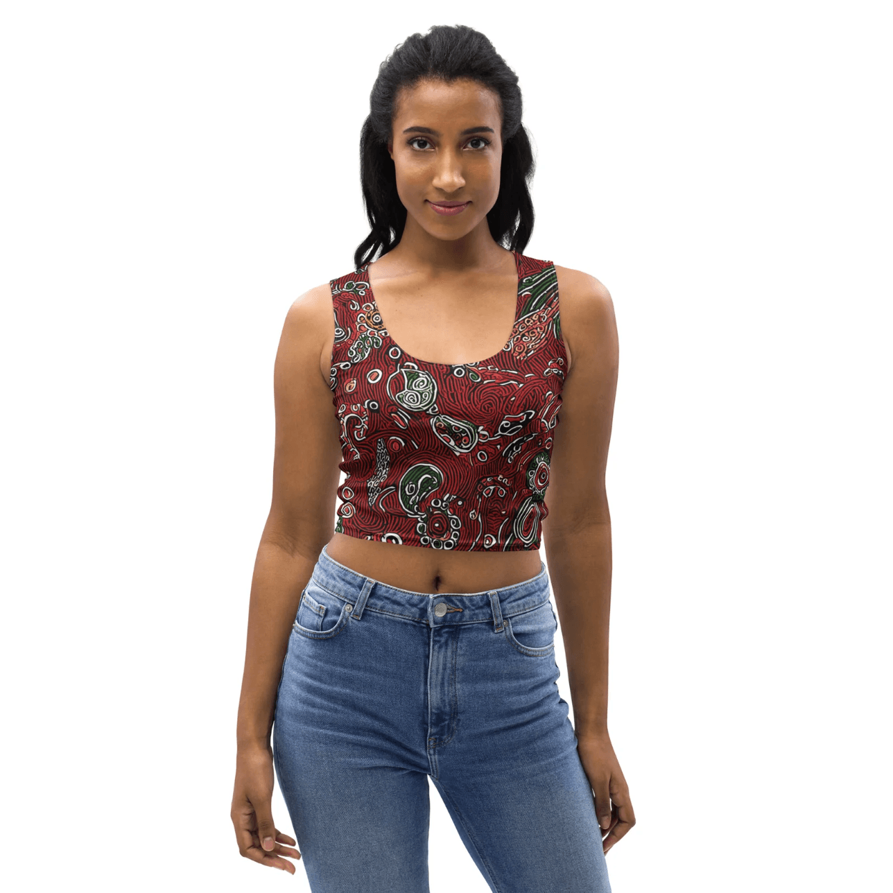 Jabari Crop-Top - Trandoo