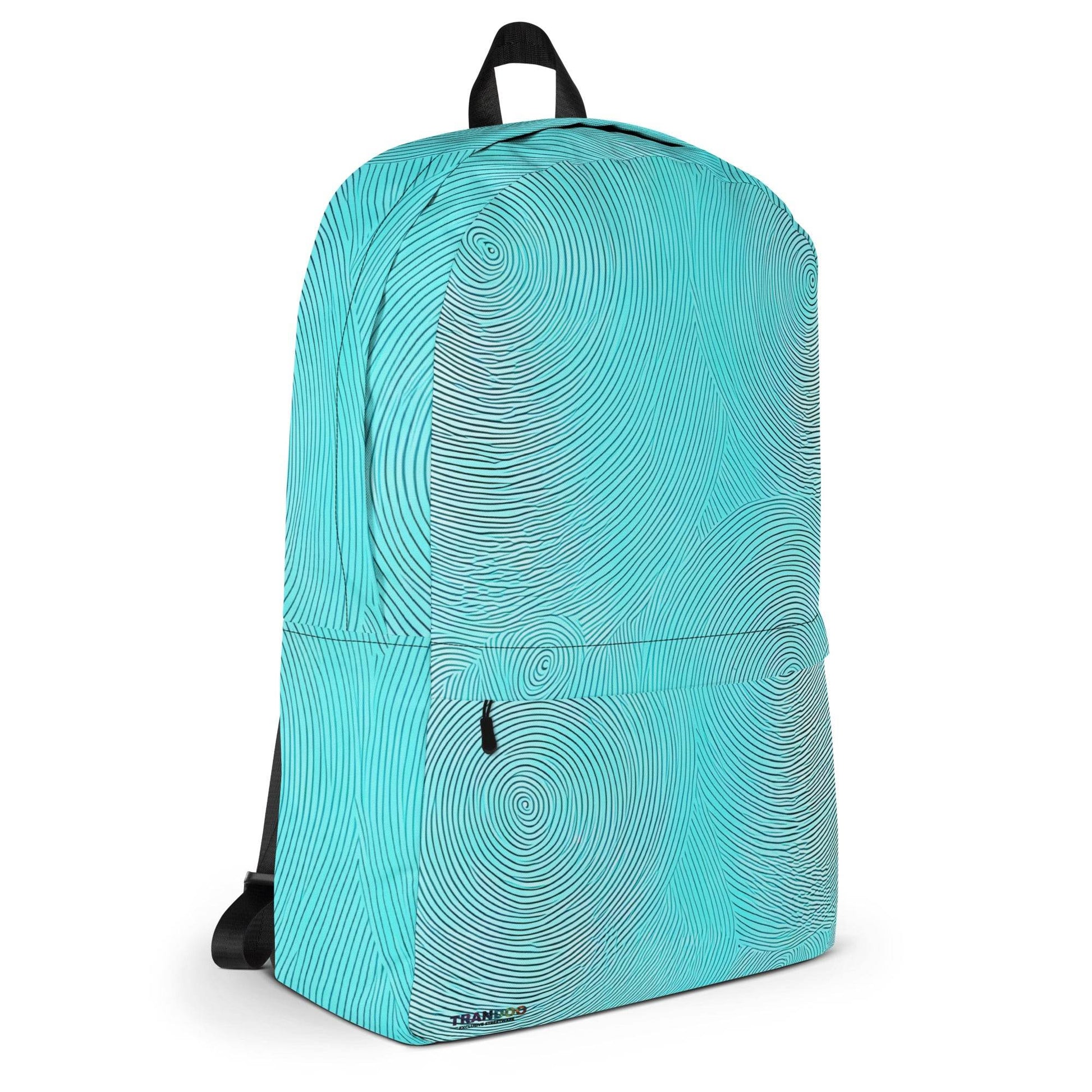 Blue Ripple Rucksack - Trandoo