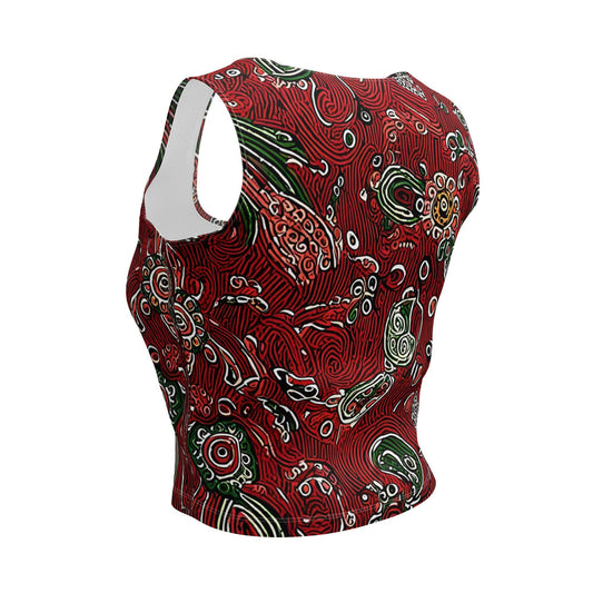 Jabari Crop-Top - Trandoo