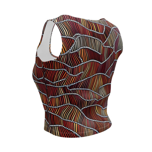 Duneflow Crop-Top - Trandoo