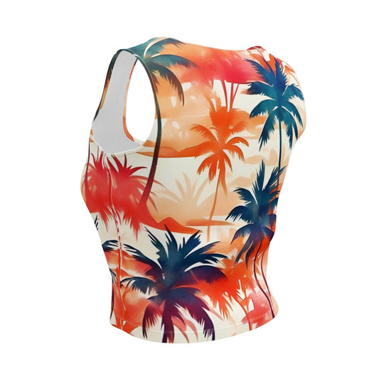Sunsetgroove Crop-Top - Trandoo