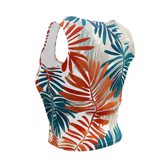 Tropiflare Crop-Top - Trandoo