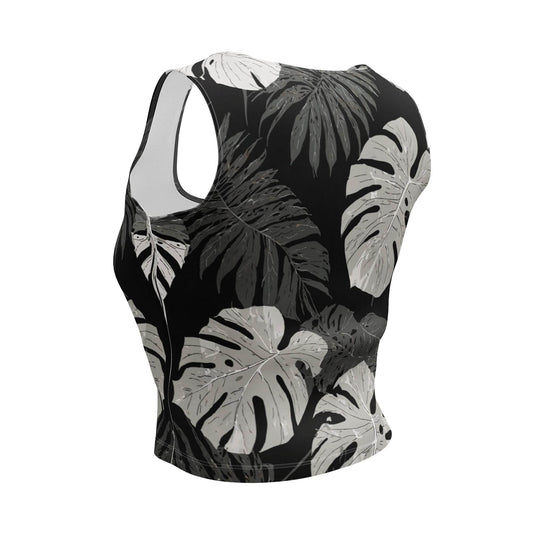 Monstera Crop-Top - Trandoo