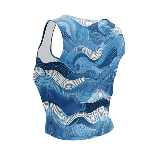 Tide Crop-Top - Trandoo