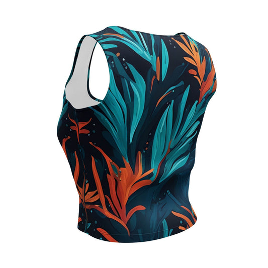 Flare Crop-Top - Trandoo