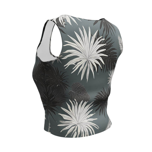 Shadow Plant Crop-Top - Trandoo