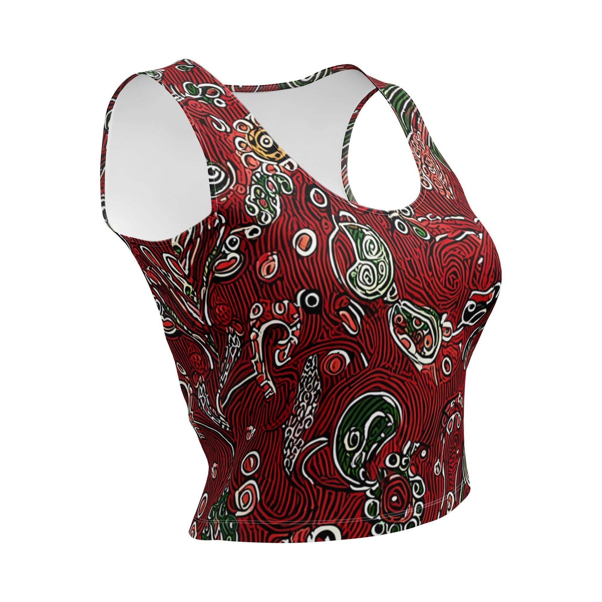 Jabari Crop-Top - Trandoo